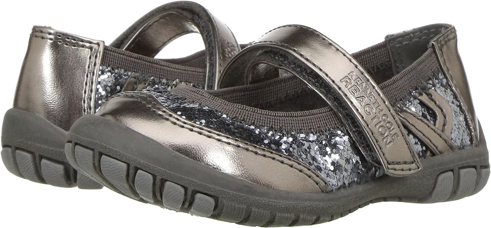 Kenneth Cole Reaction Baby Girls' Leave My Bark 2 (Toddler) - Pewter - 5 Infant
