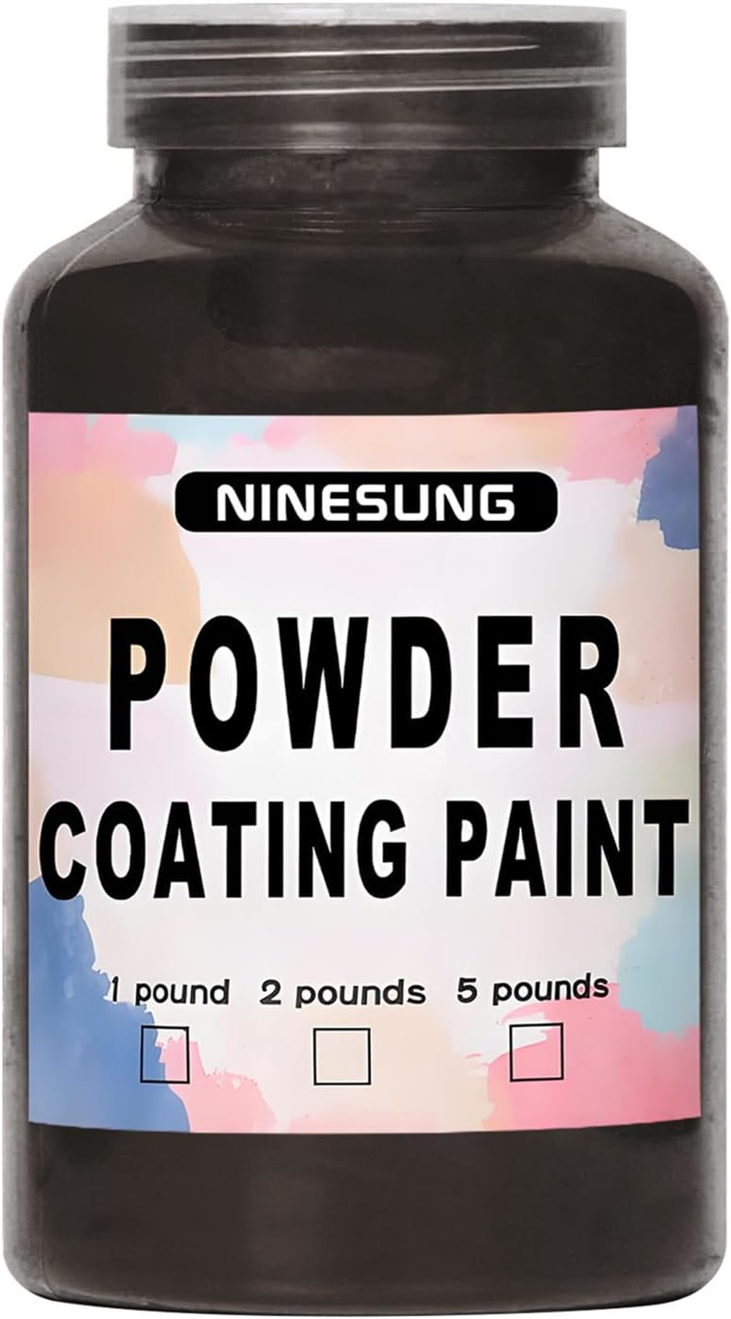 Coating Powder for Metal Surfaces | Car Paint, Building Materials | Steel Structures, Factories, Playgrounds, Gardens (Red, 4 Oz)