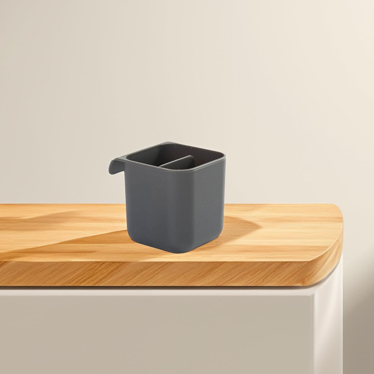 SEWACC 3Pcs Desktop Pencil Holder Set with Adhesive Computer Screen Storage Boxes, Long Gray and Gray Color, Desk Organizer for Office and Home Accessories image number 2