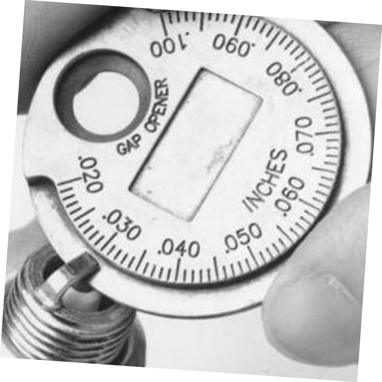 GLEAVI 4Pcs Spark Plug Gap Gauge Set 0.02''-0.1' Carbon Steel Wire Measuring Tool Professional Portable Plug Gaps Measurement for Automotive Ignition Maintenance image number 4