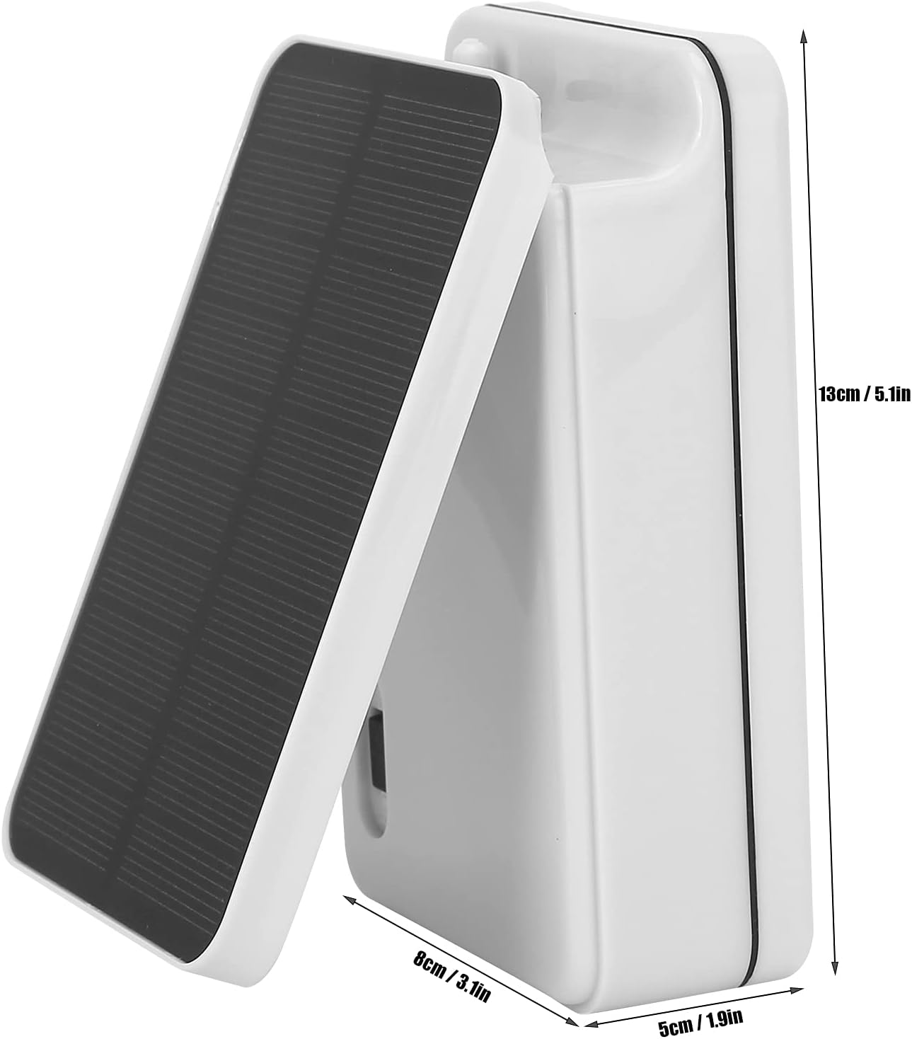 Portable Solar Pond Pump, Solar Panels Charger Air Pump, Rechargeable Battery Solar Pond Pump, Suitable for Small and Medium Sized Ponds, Sea Fishing and Angling Enthusiasts (Weak Magnetic) image number 5