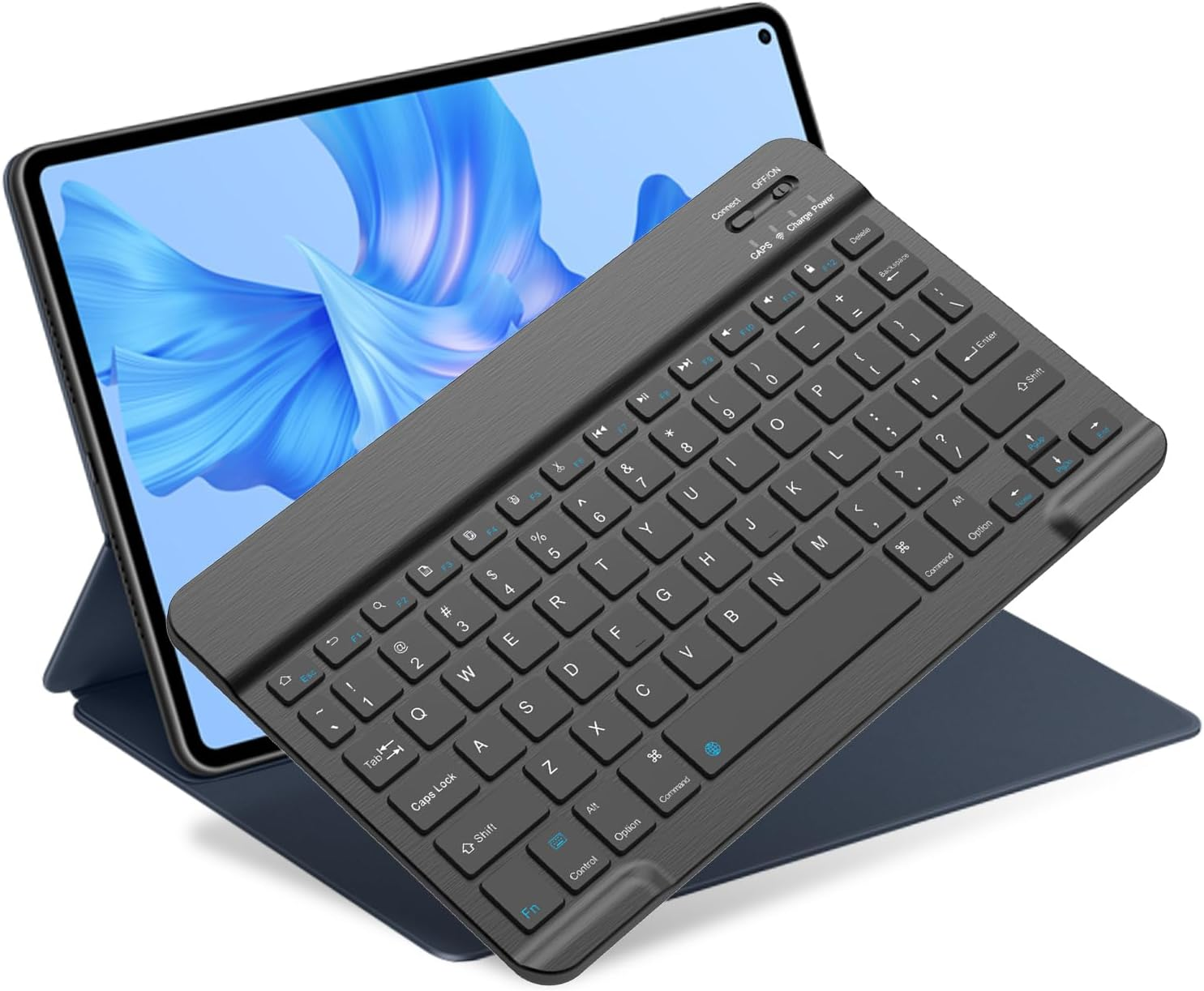 Bluetooth Keyboard for Ipad 10Th Generation, Ipad Pro 13/12/11/10/9/8/7 Inch, Ipad Air 13/11Th Gen, Ipad Mini, Samsung Xiaomi Tablets, Etc. - Slim Wireless Portable Travel Office Computer Accessories image number 6