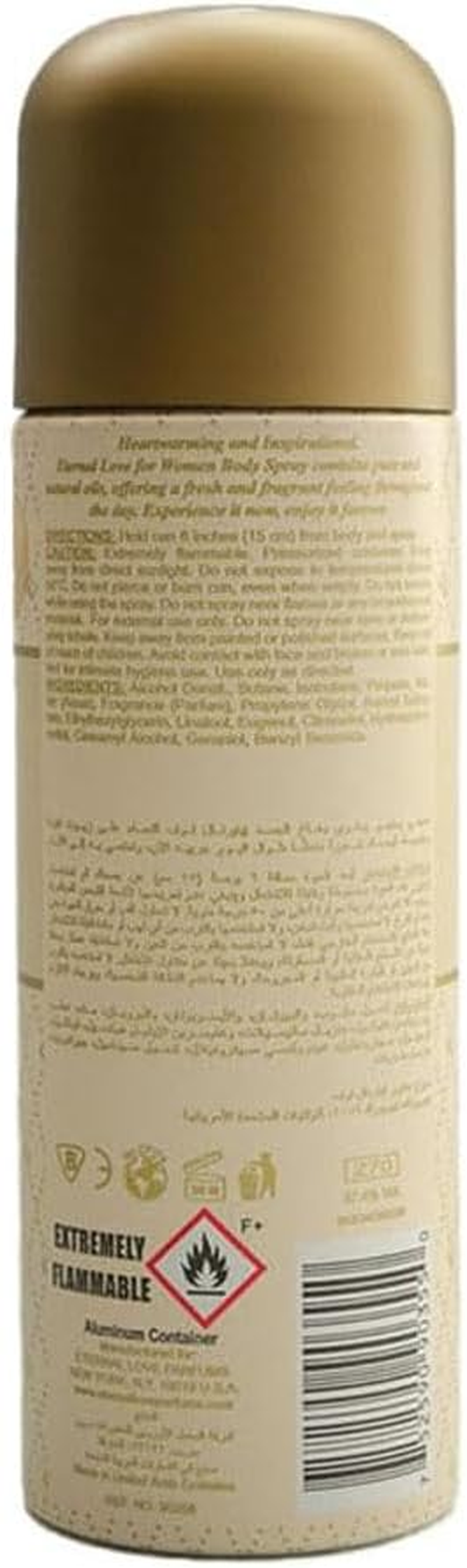 Eternal Love Body Spray for Women 200 Ml image number 3