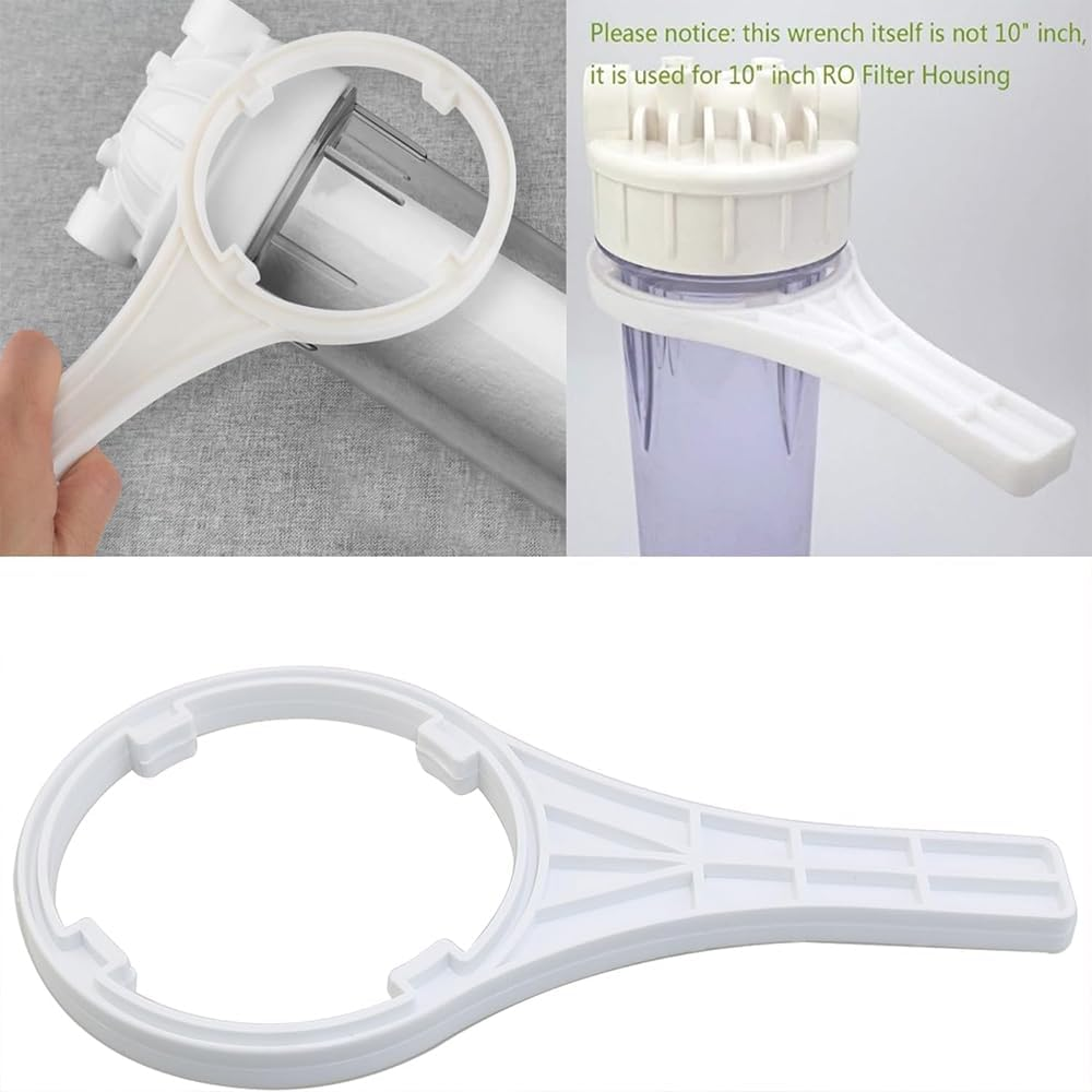 2-Pack Filter System Wrench for 10-Inch Water Purifier Filters &ndash; Durable Spanner Tool with Bottle Opener Function, Compatible with Standard RO Systems & under Sink Filtration image number 6