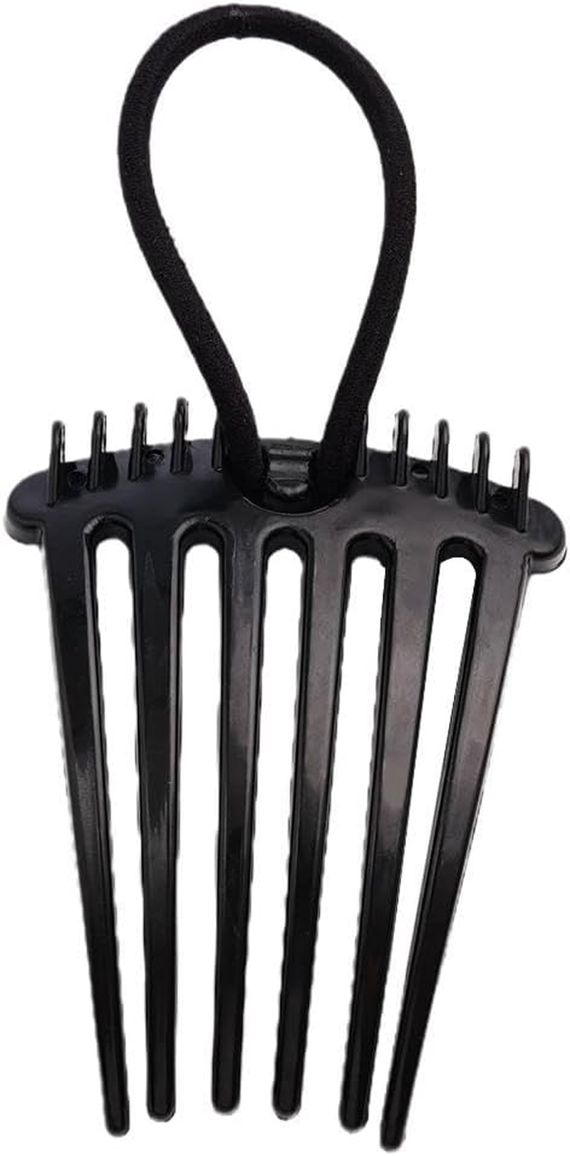 Bandette Comb, Fluffy Hair Comb Ponytail Bump It up Volume Combs, Bandette Comb with Elastic Band, Trendy Hair Accessory for Chic Hairstyles