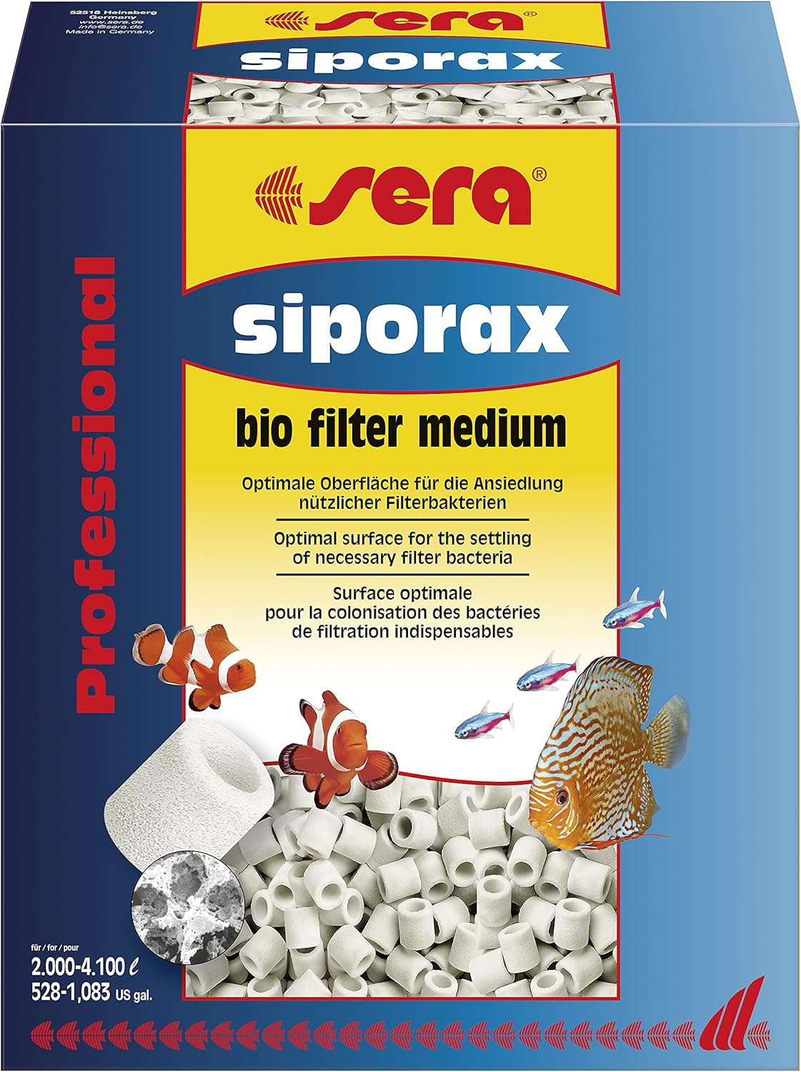 Sera Siporax Professional 15 Mm 10L image number 4