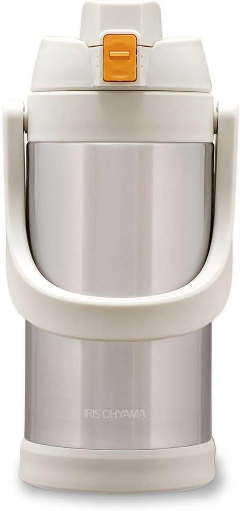 Iris Ohyama DB-1500 Water Bottle, 3.5 Fl Oz (1.5 L), Blue, Cool, 6 Hours, One-Touch Open, Can Drink Very Mug, Sports Bottle, Sports Jug, Children&rsquo;S Water Bottle, 1.5 L; 59.1 Fl Oz (1,500 Ml)