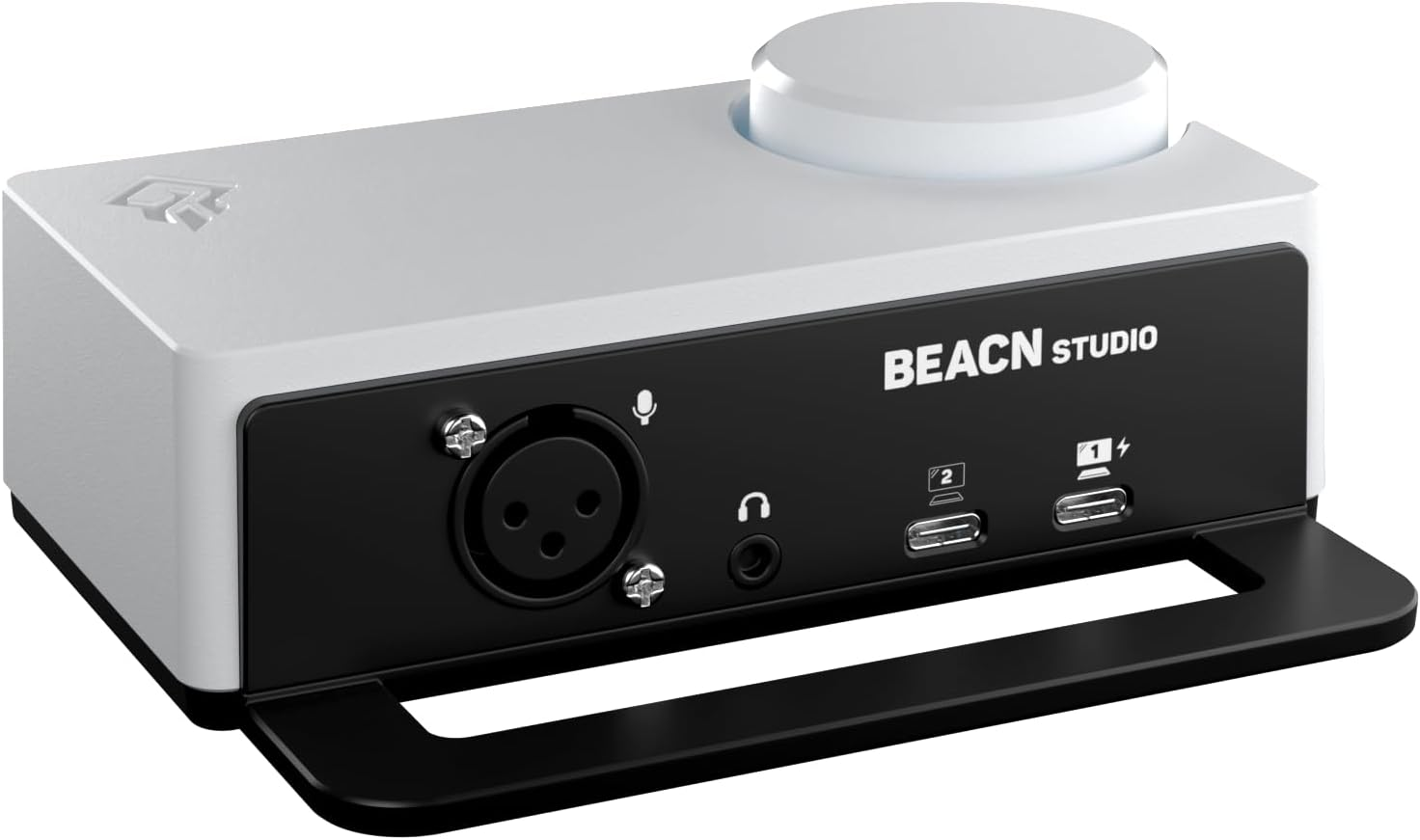BEACN Studio &ndash; USB XLR Audio Interface for Creators, Built in DSP Mic Chain, Ultra-Low-Noise Preamp, Mutli-Channel Dual PC and Console USB-C Connections, for Streaming, Gaming, and Podcasting (White) image number 3