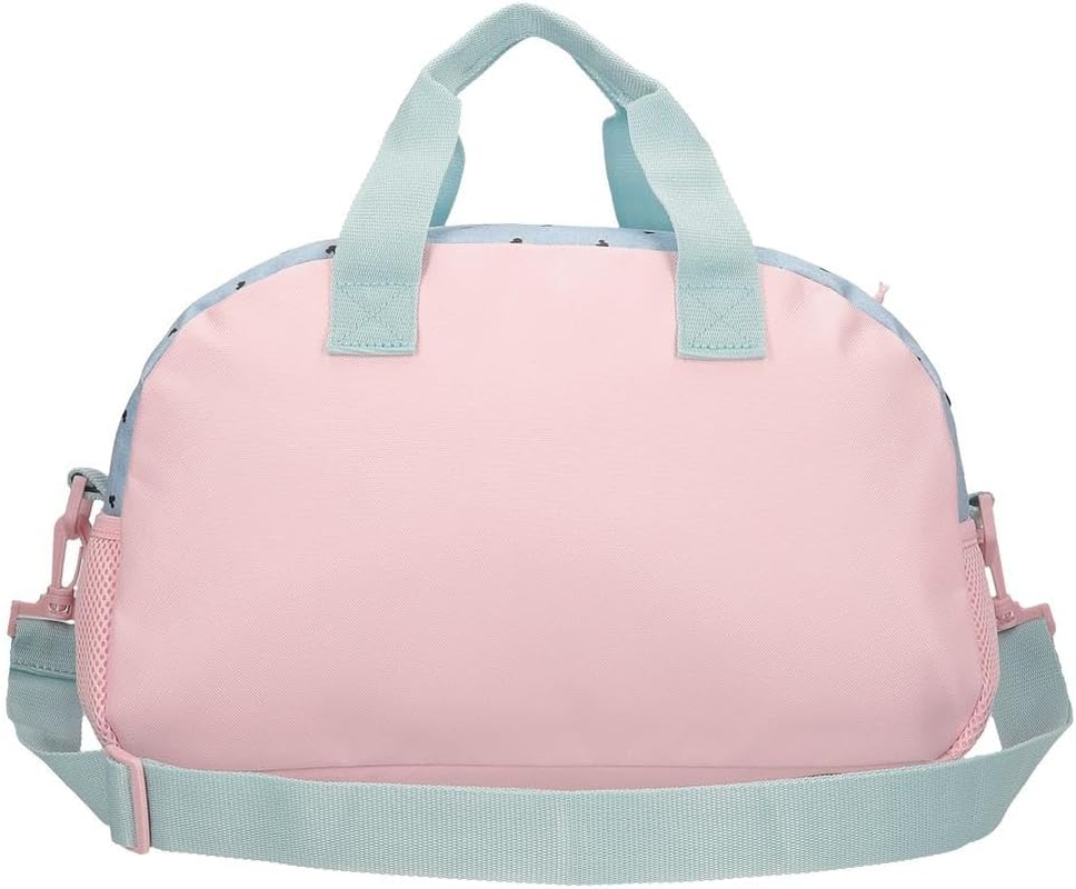 Disney Joumma Bags Minnie American Darling Kinderrucksack, Blau Und Rosa, Aus Polyester, Verstellbare Schultergurte F&uuml;r Bequemes Tragen, Mehrere F&auml;cher, Mit Rosa Pompon-Schl&uuml;sselanh&auml;nger image number 1
