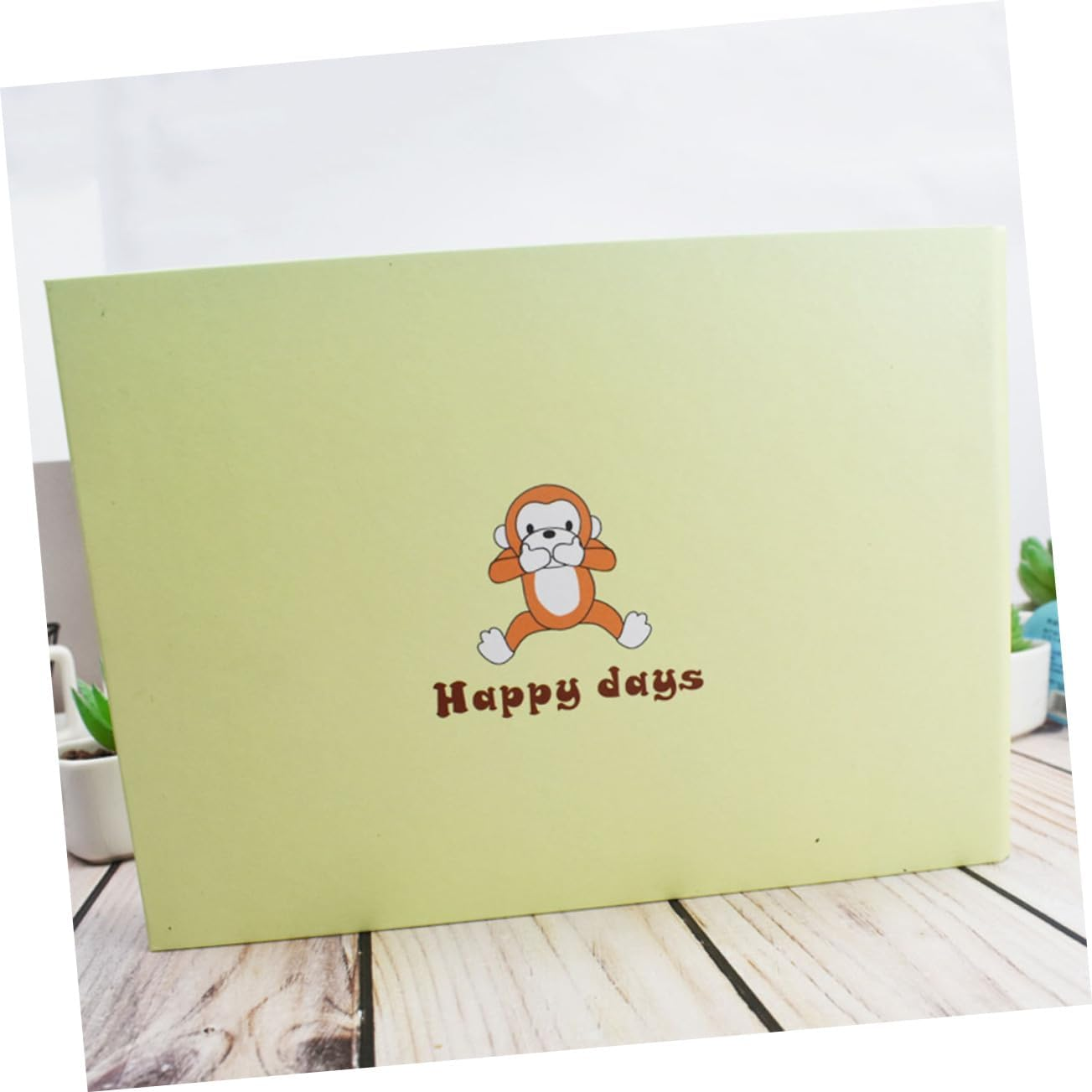 1Pc Light Pattern DIY Photo Album Creative Commemorative Book Pictures Album for Memorable Moments Present for Friends and Family