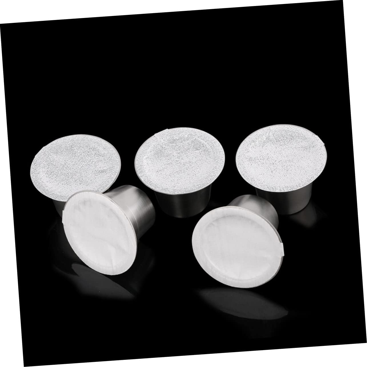 Alipis 120Pcs Espresso Foil Lids Aluminum Foil Lid Pod Seal Espresso Seal for Coffee Capsules Use Machines