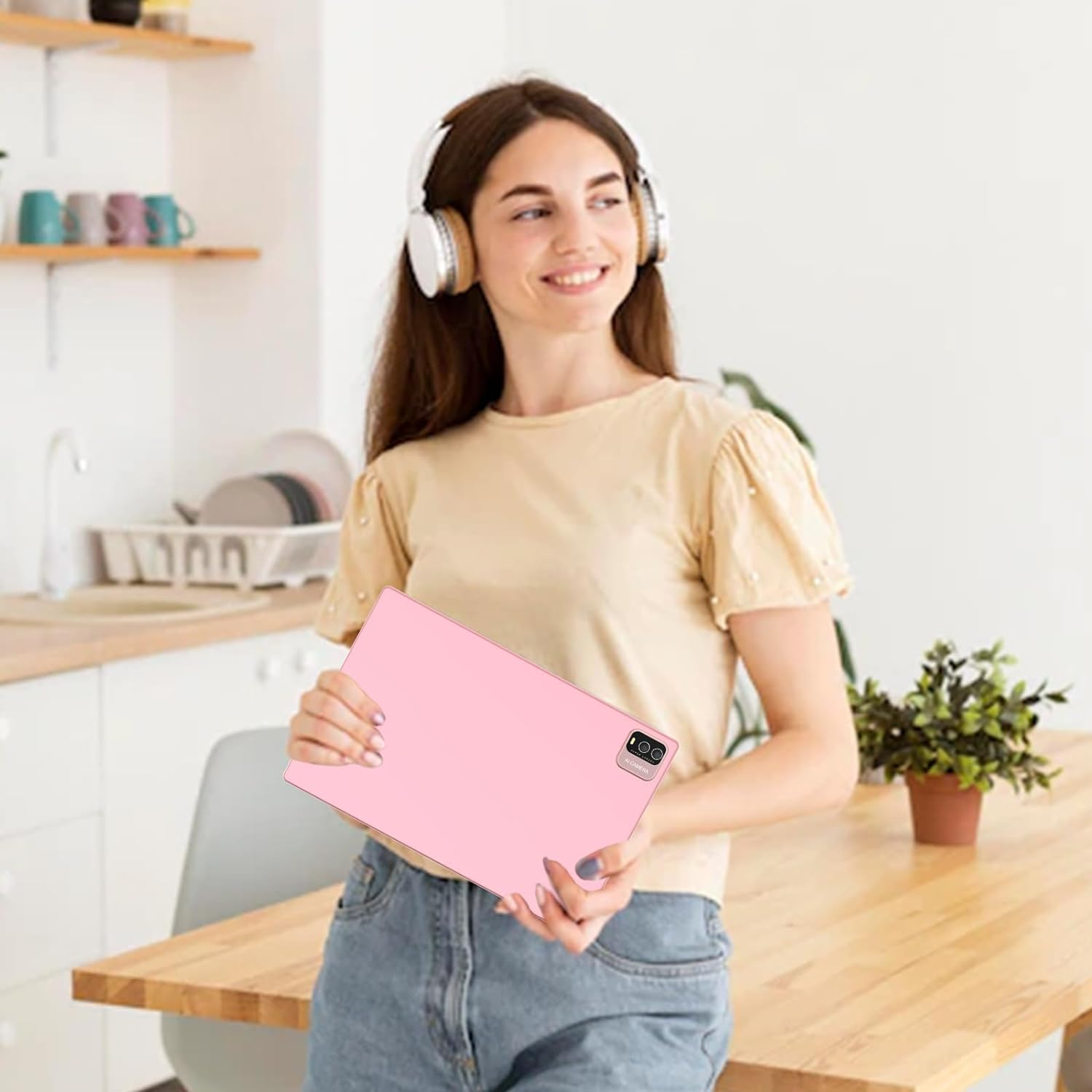 10 Inch Tablet 2 in 1 Tablets 10" Android 14 Tablets 8GB+64GB with Keyboard and Case Mouse Stylus Tableta Android Tabletas Computer 10.1 IPS HD Screen 2MP+8MP Dual Camera Wifi-6 BT 6000Mah Battery Tab image number 4