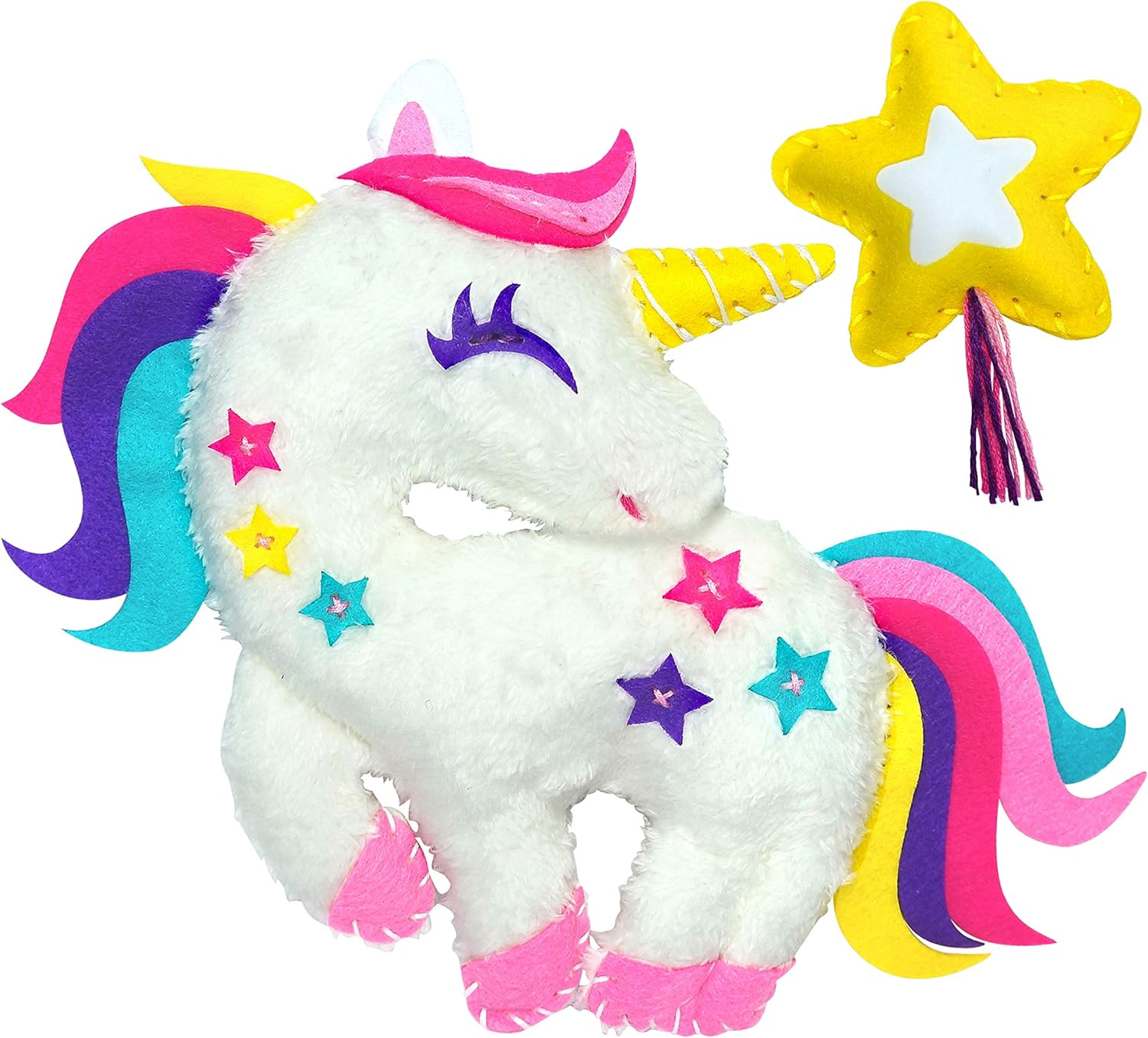 C.S.Kids SA12 Personalised Sewing Kit - Unicorn (With Accessory)
