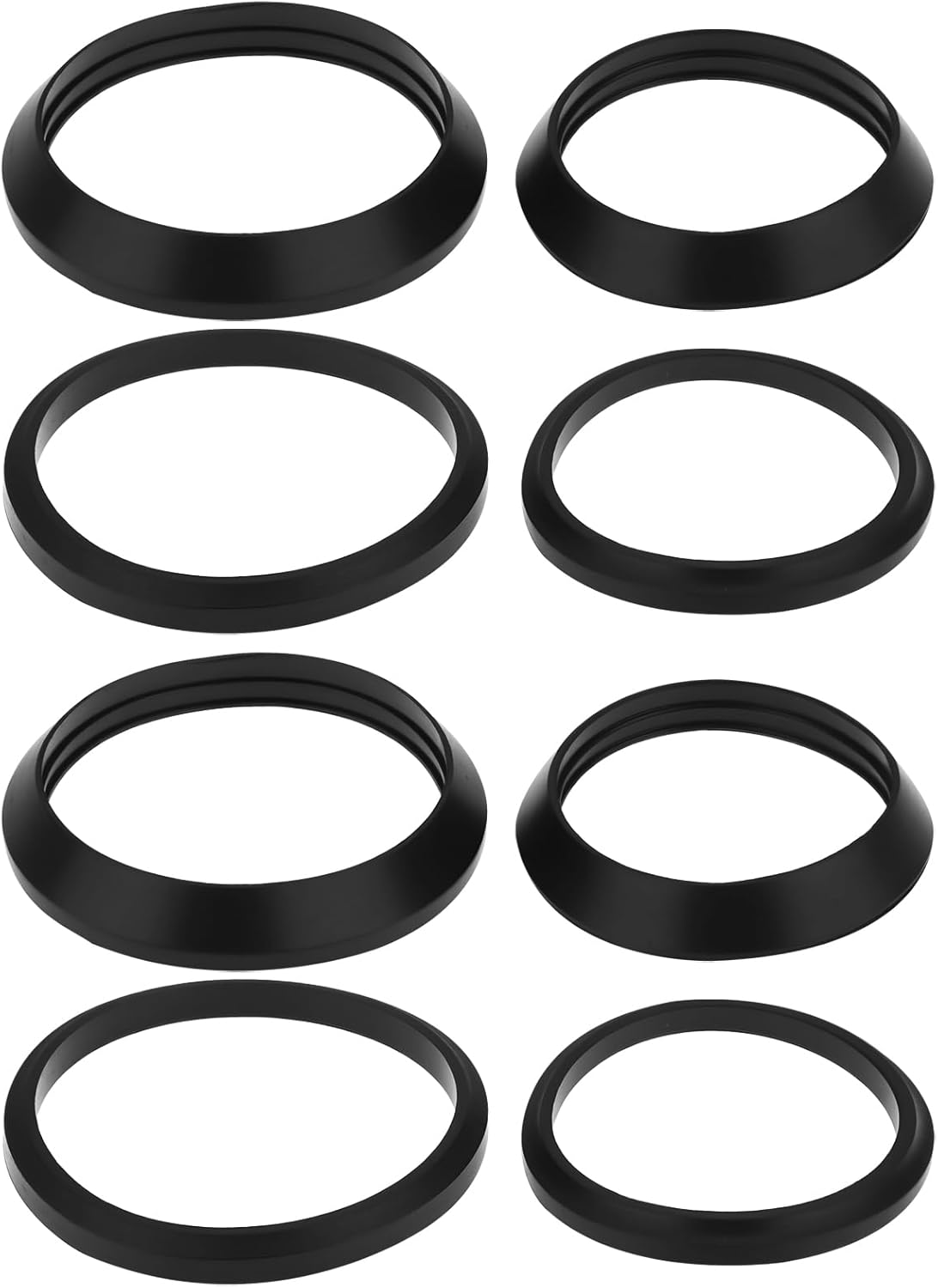 VGOL 8Pcs Trap Inlet Outlet Rubber Washer Mixed Pack,1 1/4 and 1 1/2 Washers for Basin, Bath, Kitchen Sink Plumbing Seals image number 6