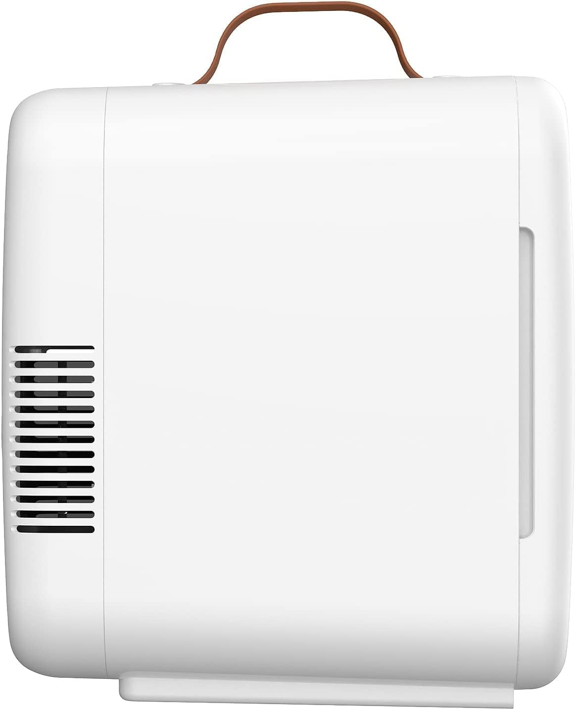 10L Portable Mini Fridge, Compact Car Refrigerator, Skincare Cosmetic Beauty Makeup Personal Fridge, White image number 6