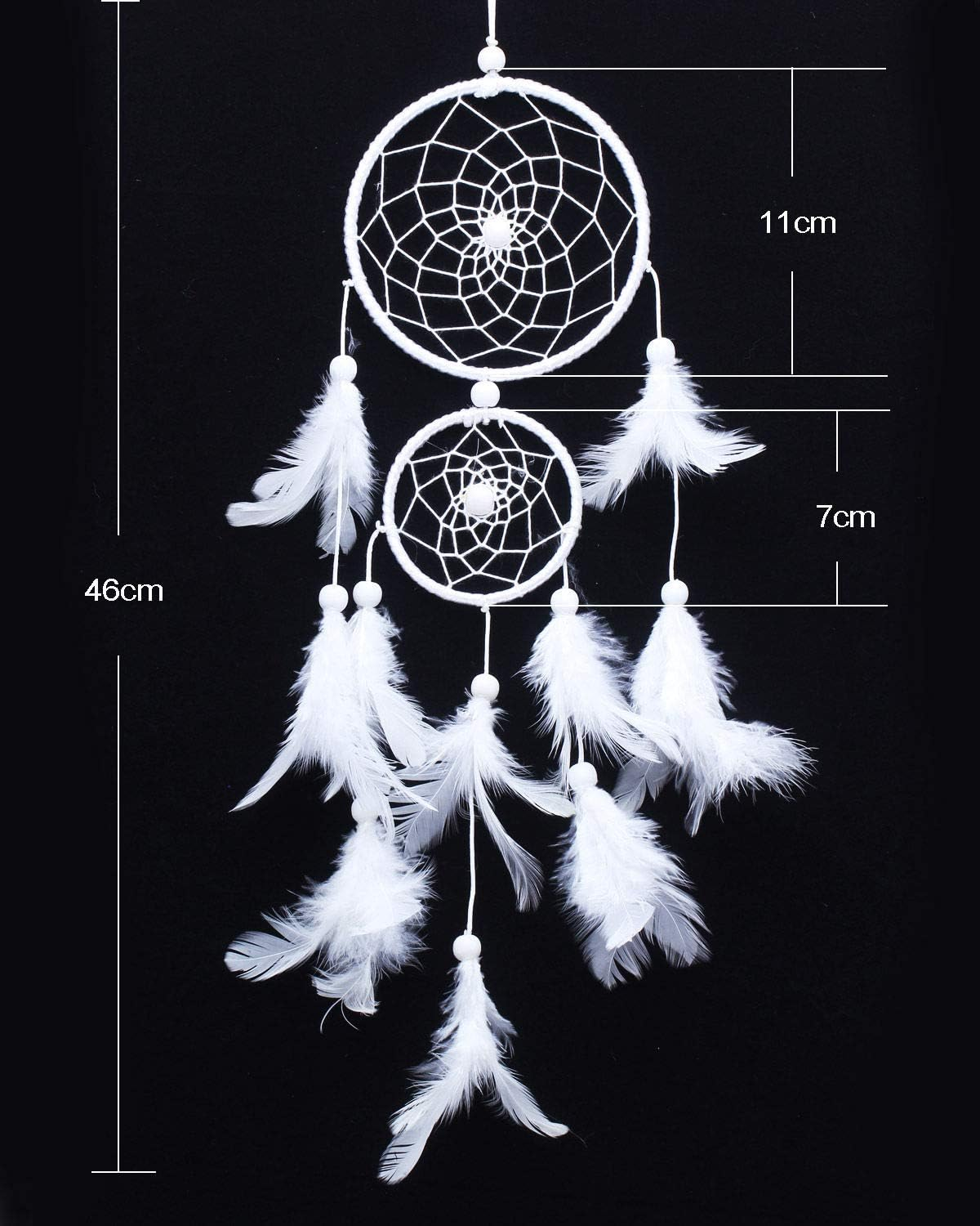 Fictory CKIX White Dream Catcher, Acrylic image number 1