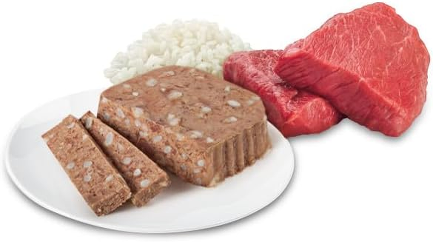 Optimum Adult Beef & Rice Wet Dog Food Tray 100 G (Pack of 12)