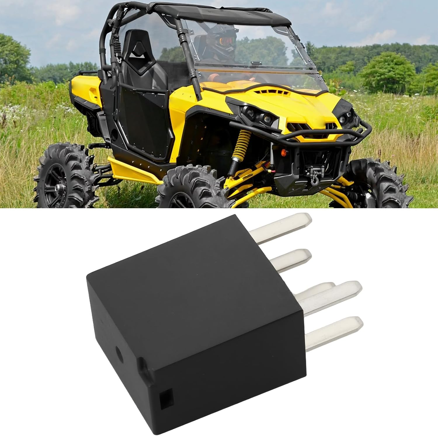 SING F LTD 2Pcs 5-Pin Relay 35/20A 14VDC/12VDC 710000739 515176774 Compatible with Can-Am Outlander