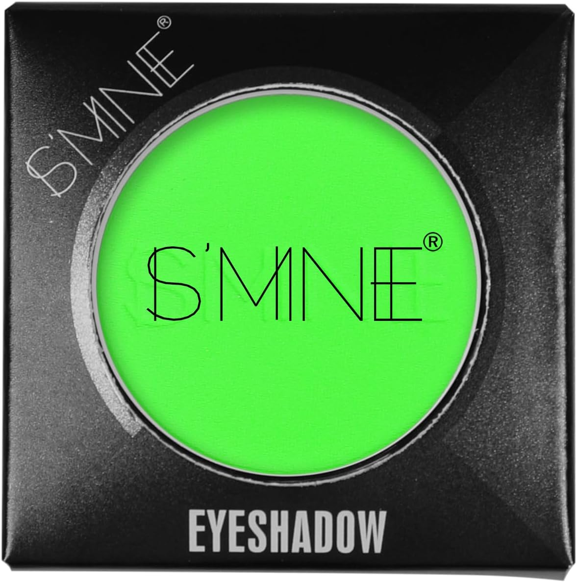 IS'MINE Single Green Matte Eyeshadow Powder Palette High Pigment, Longwear, Intense Color Best Green Eyeshadow