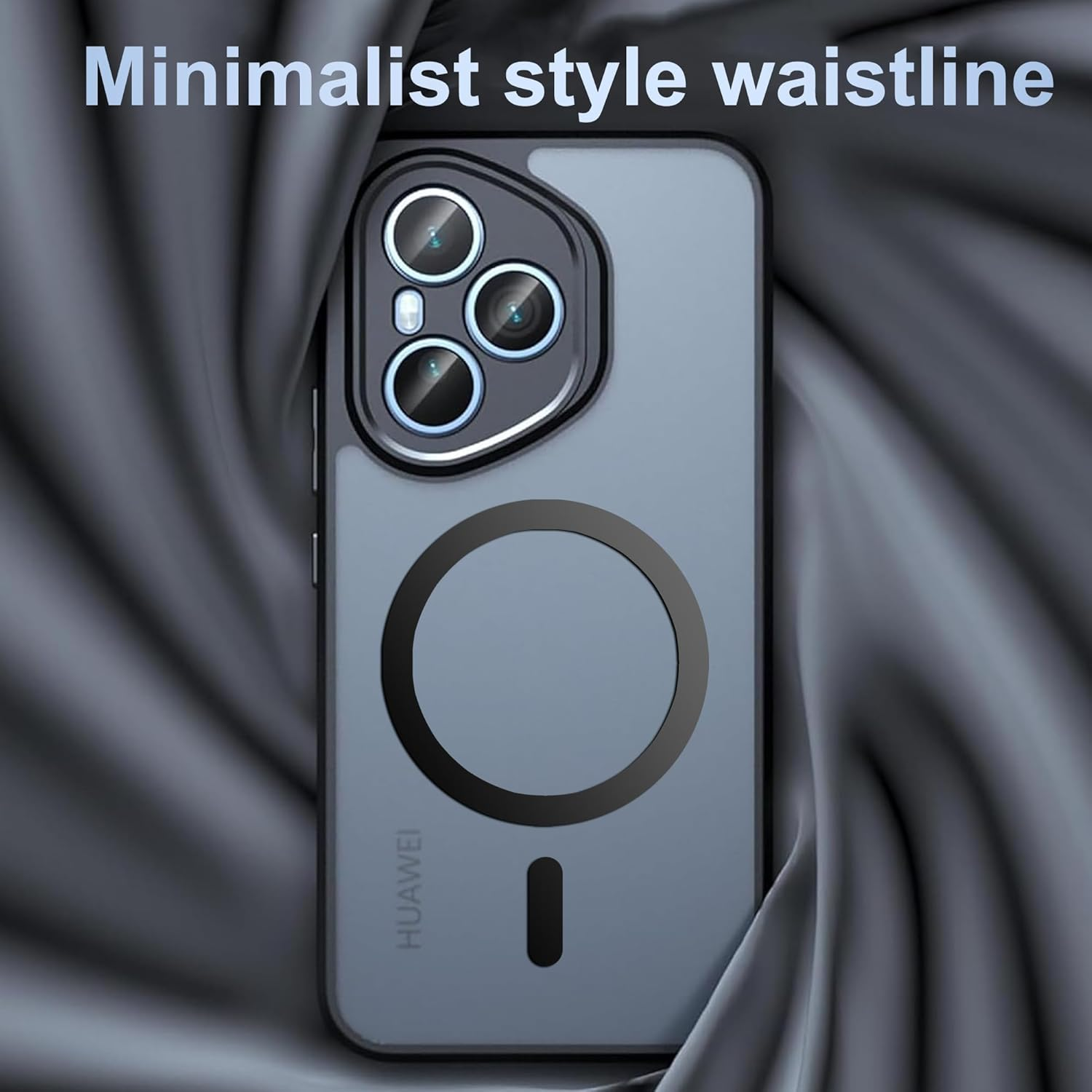 Effcotuo Magnetic Case for Honor 400 Pro 5G Case [Compatible with Magsafe] Full Camera Protection, Magnetic Mobile Phone Case Case, Shockproof Thin Translucent image number 1