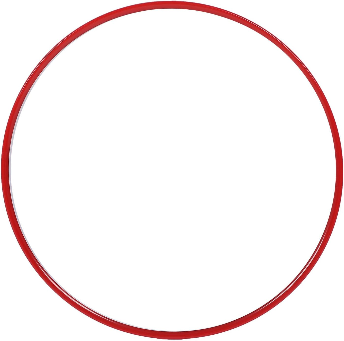 Jiawu 4Pcs Wheel Rim Protector, Wheel Rim Protectors Guard Strip for 18 Inch Hub, Car Wheel Hub Rim Protector Ring, Universal Tire Trim, Easy to Install (Red) image number 1