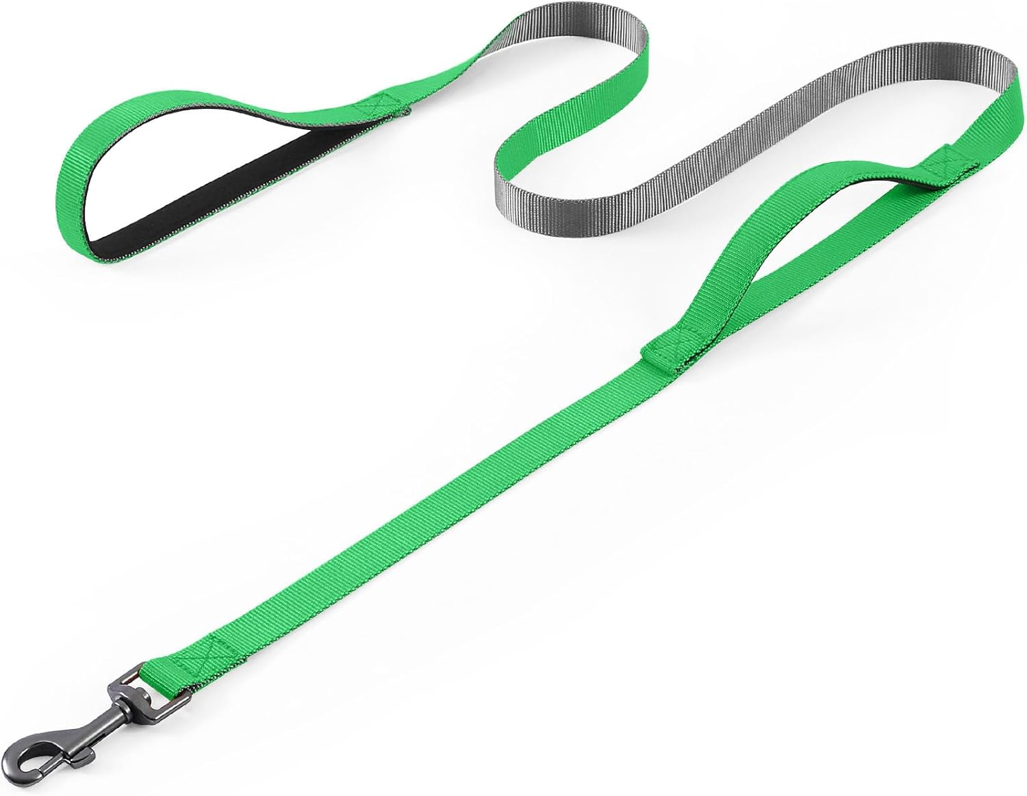 COMSLE Recall Lead for Dogs, 1.5 M / 3 M / 5 M Robust Long Dog Lead Reflective Training Lead with Padded Handle and Hand Strap, Training Lead for Small to Large Dogs