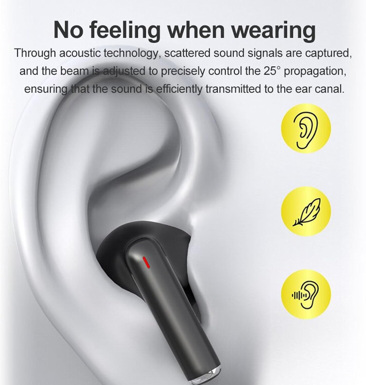 LICAEVEY AI Translation Earbuds Real Time, 164 Language Translator Earbuds 3 in 1 Buletooth 5.4 with APP & 7 Translation Modes, for Travel Business Learning image number 2