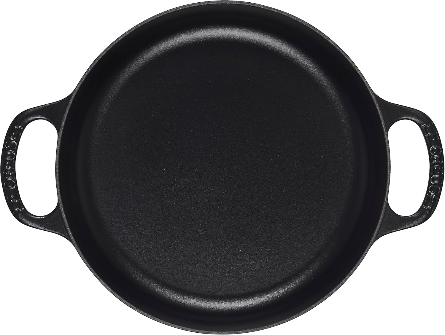 Le Creuset Signature Cast Iron Everyday Pan, 11", Licorice