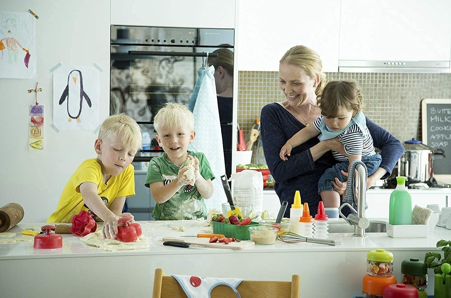 Kuhn Rikon Kinderkitchen Knife Set (2 X Child Safe Knives). Kids Cutlery Set. Childrens Knives. Safety Knives for Children. Kids Knives for Cooking &ndash; 3 Year Kuhn Rikon Kitchen Accessories Guarantee image number 3