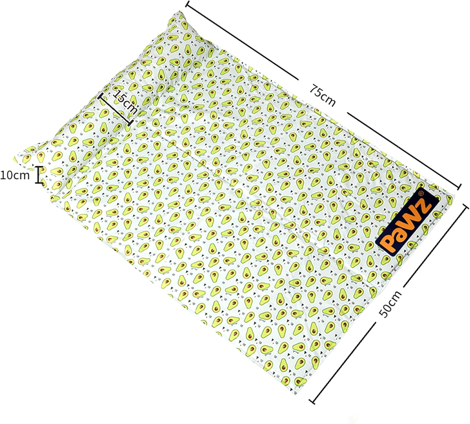 Pawz Pet Cooling Mat Cat Dog Gel Non-Toxic Bed Pillow Sofa Self-Cool Summer S, Self-Cooling Mat, Comfortable Pillow, Premium PVC Fabric, Double Stitched Edges, Hassle-Free Cleaning image number 6