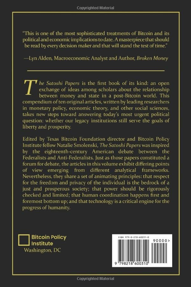 The Satoshi Papers: Reflections on Political Economy after Bitcoin image number 1