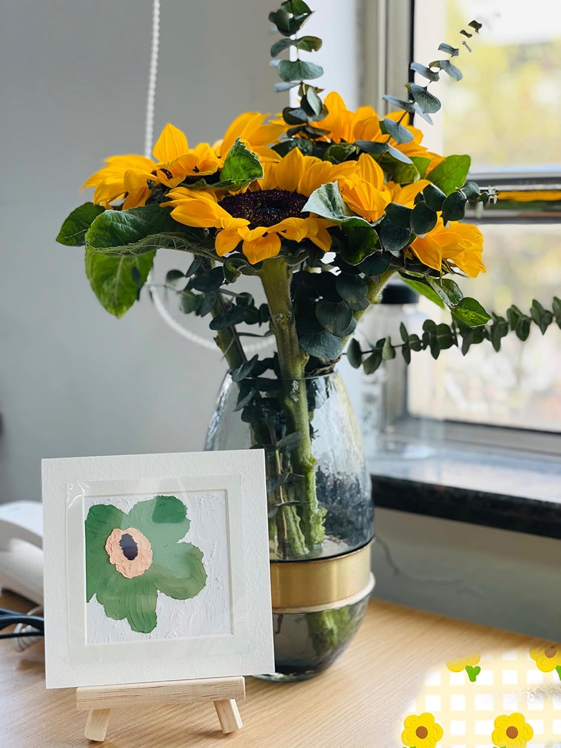 IKEEP 12Pcs Wooden Tabletop Art Display Easels, Small Desktop Holder Stand for Displaying Canvas Paintings,Drawing, Weddings, Kids Crafts image number 2