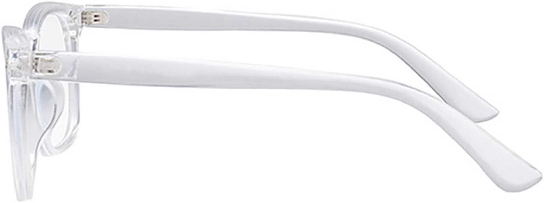 BGENHPON Upgraded Computer Game Anti-Blue Light, UV Ultraviolet Glasses, Anti-Eye Fatigue Square Frame Glasses for Men and Women, Transparent Lens Design image number 1