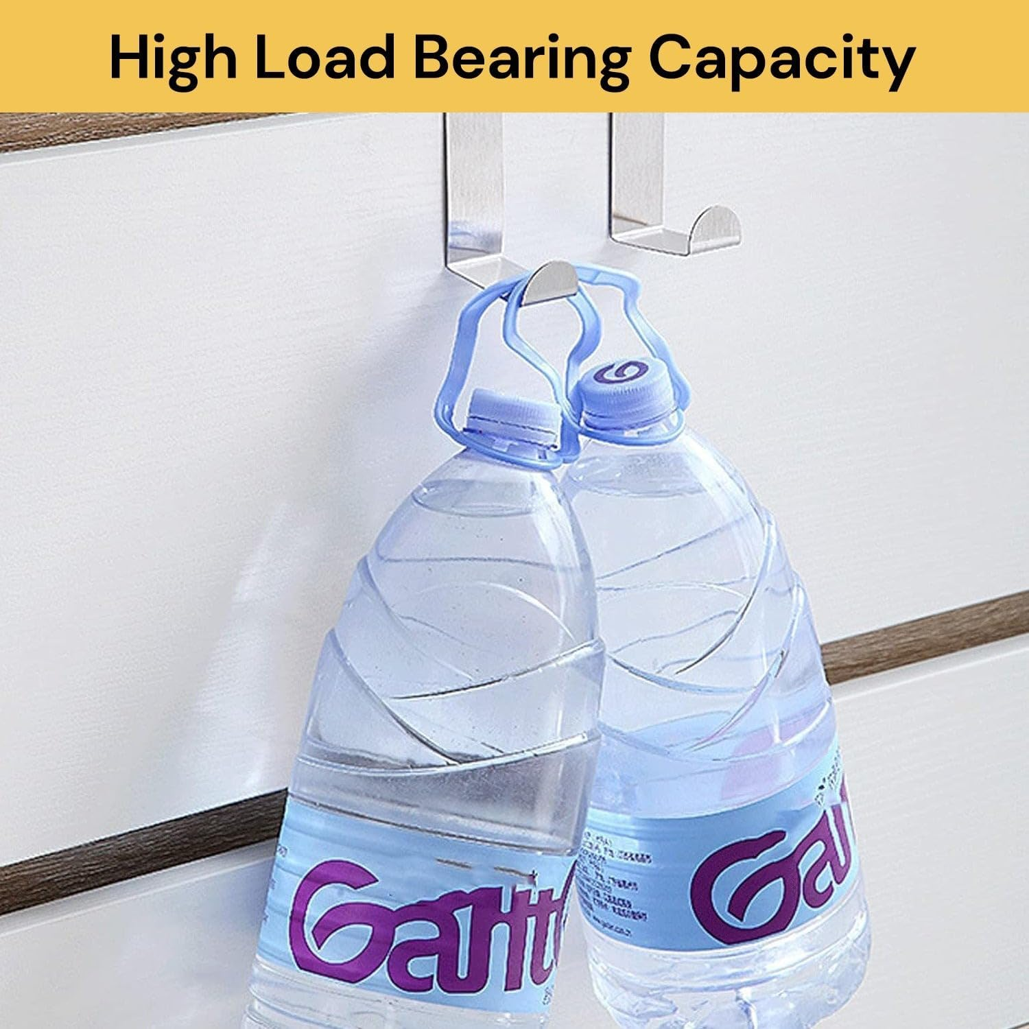 Spendeal 6Pcs over the Door Hooks Z-Shaped Hanging Hooks Dual Head, Stainless Steel Reversible Single Hanger Hook for Hanging Clothes, Coats, Kitchen, Cabinet, Drawer