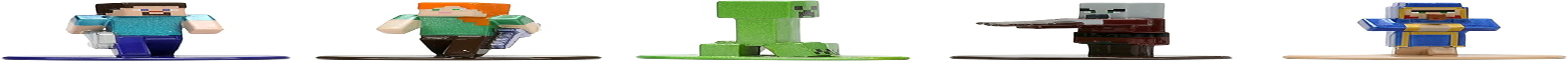 Minecraft Caves and Cliffs 1.65" 18-Pack Series 8 Die-Cast Figures, Toys for Kids and Adults - Gold image number 6