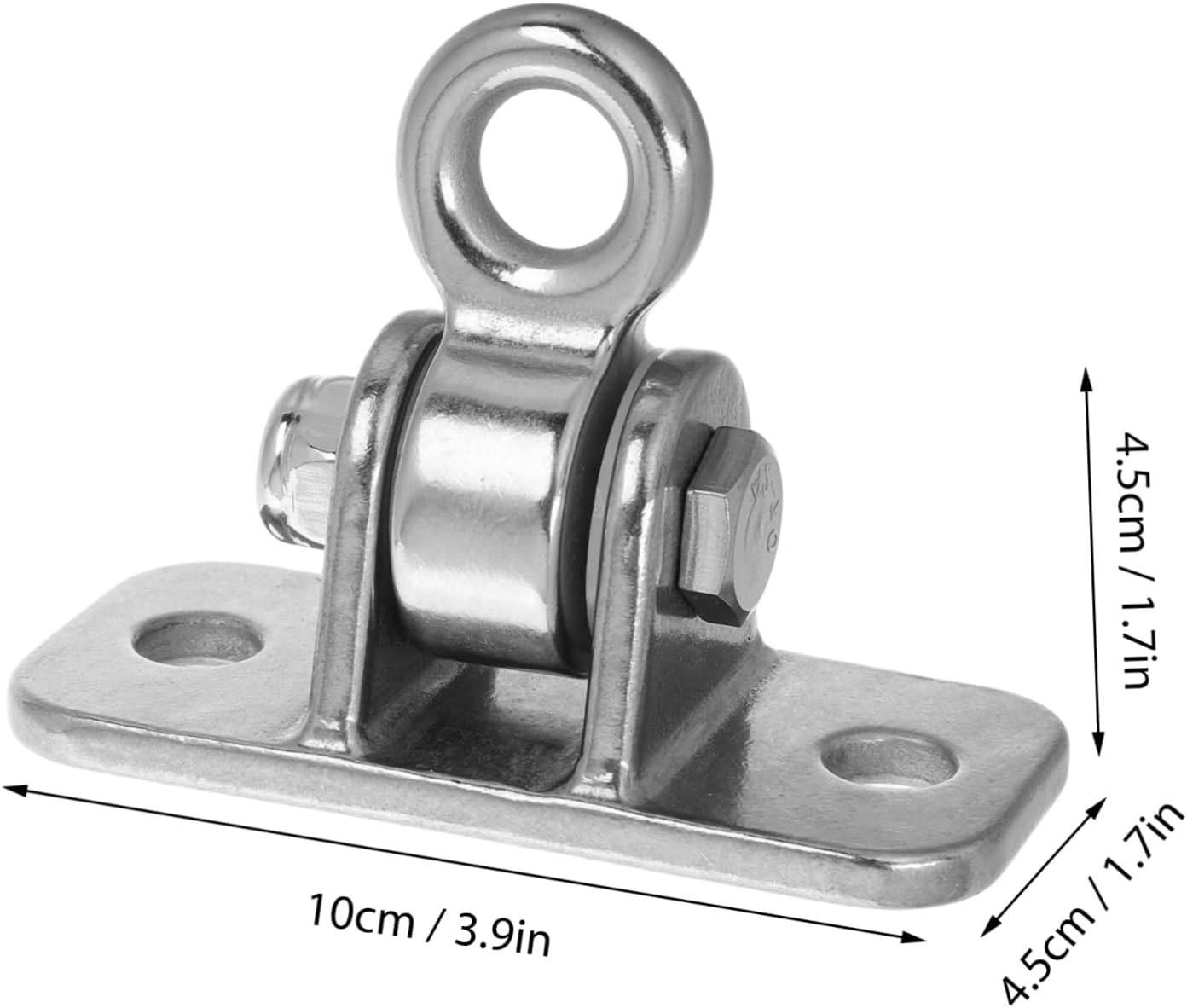 ADOCARN Heavy Duty Metal Ceiling Mount Swing Hanger Rotating Swivel Hook for Hammock Chairs, Porch Swings, and Punching Bags, Ceiling Mount Hardware for Secure Hanging image number 6