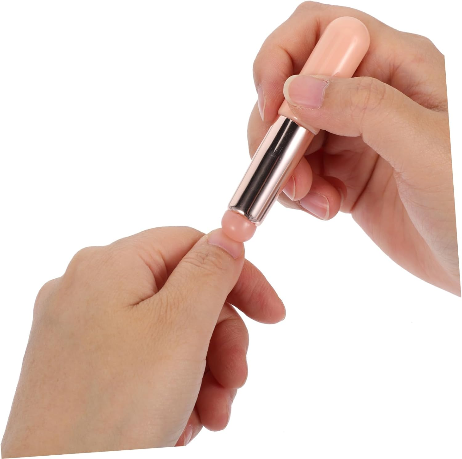 CANIGHT 2Pcs Gradient Glue Tool Sponge Nail Art Brush Professional Nail Powder Applicator Soft Silicone Brush for Manicure image number 6