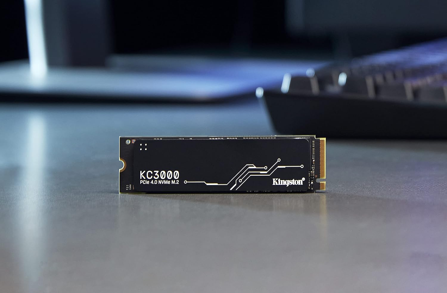 Kingston KC3000 Pcie 4.0 Nvme M.2 SSD - High-Performance Storage for Desktop and Laptop Pcs -Skc3000S/Black 1024GB image number 4