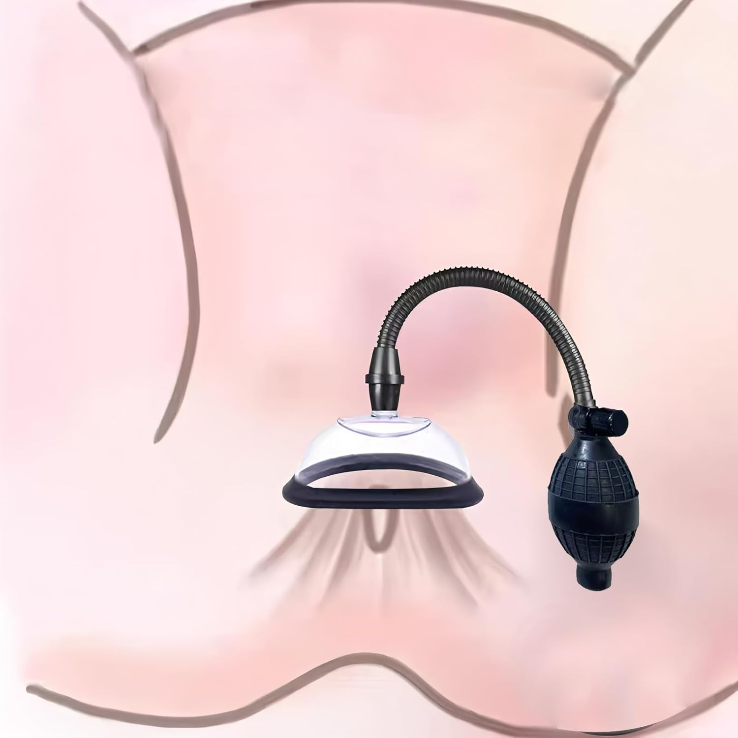 Vagina Pump Manual Vacuum Pump for Enhanced Sensitivity and Pleasure, BDSM Sex Toy for Women with Dual Suction Cups, Nipple Clitoris Stimulator, and Ergonomic Design image number 5