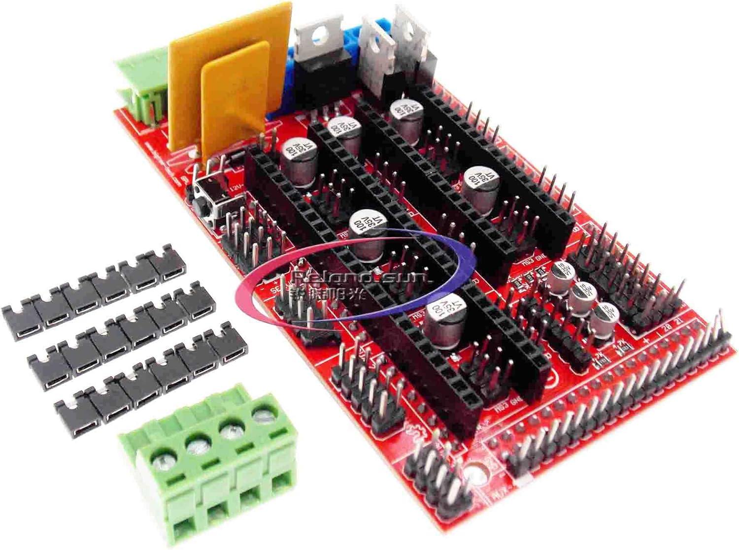 2Pcs RAMPS 1.4 1.5 1.6 Control Panel Reprap Mendelprusa (RAMPS 1.4) - Ramps 1.6 image number 4