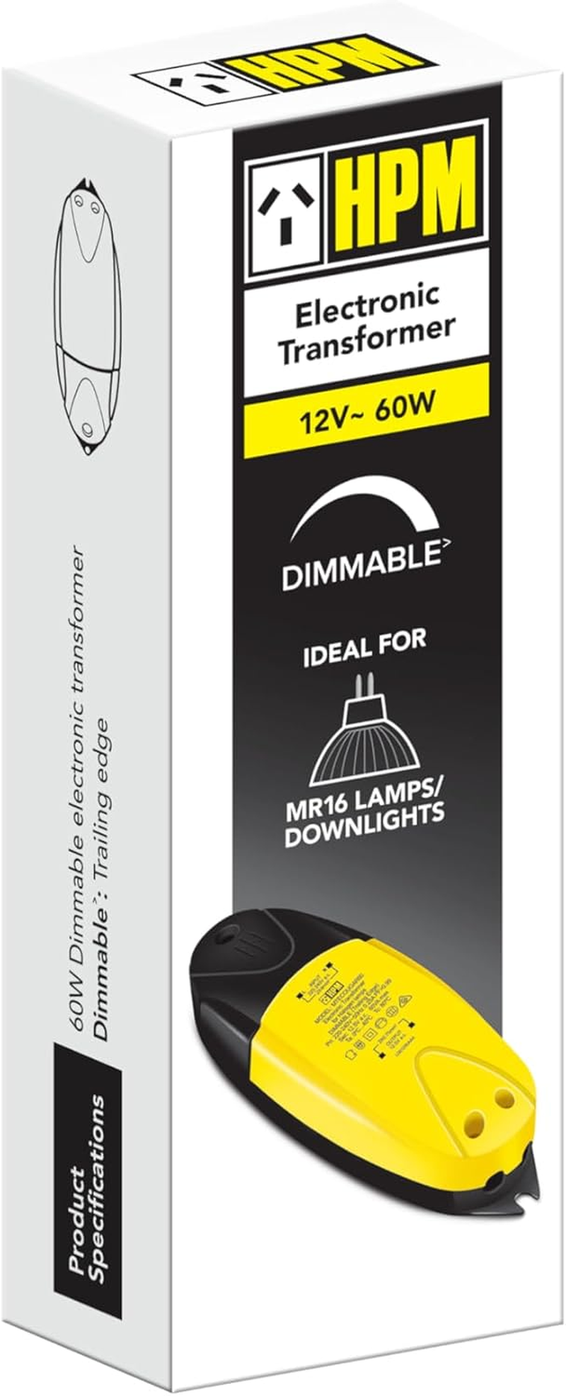 HPM 12 V 60 VA Electronic Transformer image number 3