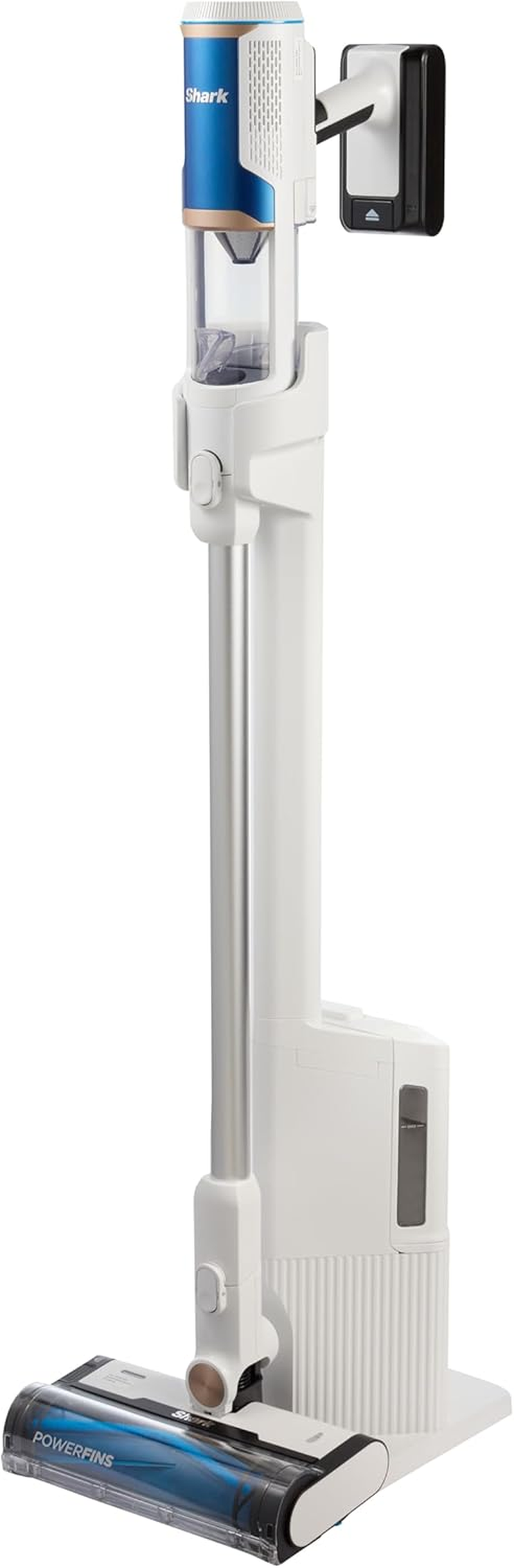 Shark Clean & Empty Cordless Stick Vacuum & Auto Empty System, Portable Multi Surface Hard Floor & Carpet Cleaner, BU3521ANZ, White & Navy image number 3