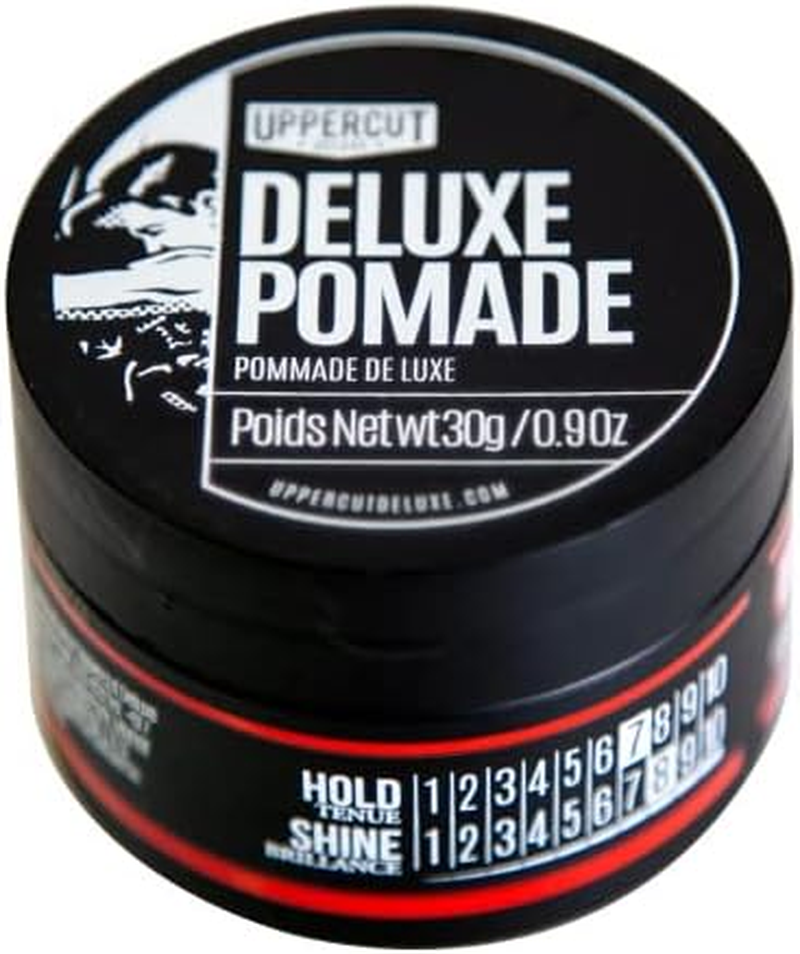 Uppercut Deluxe Deluxe Pomade, Mens Pomade High Shine and Strong Hold, Water Based Pomade for Men, Mens Hair Product for Classic Looks for Short to Medium Lengths 30G image number 2