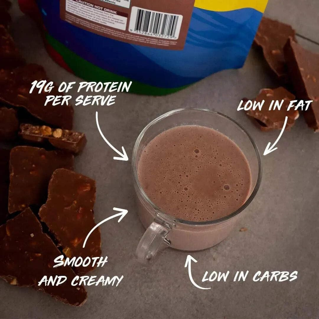 VPA&reg; Australia Hot Protein Delight (500G) - Choc Malt, Premium Quality, Low in Carbs & Fat, 500G (17 Servings) image number 6