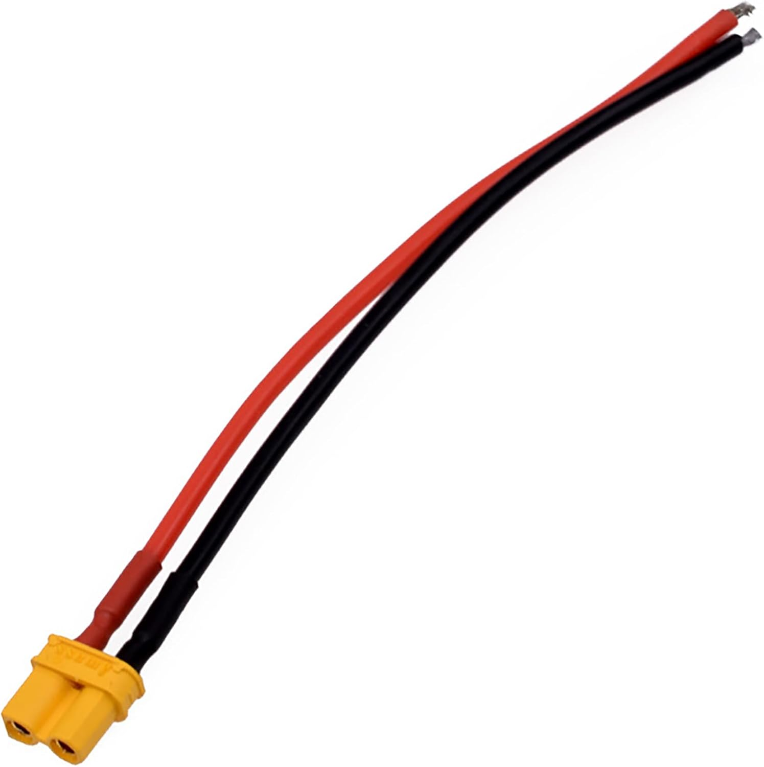 Tunghey 2Pack 20AWG XT30 Pigtails XT30 Connector with Wire 150Mm Silicon Wire XT 30 Plug Male and Female Connector for RC Lipo Battery FPV Racing Drone image number 2