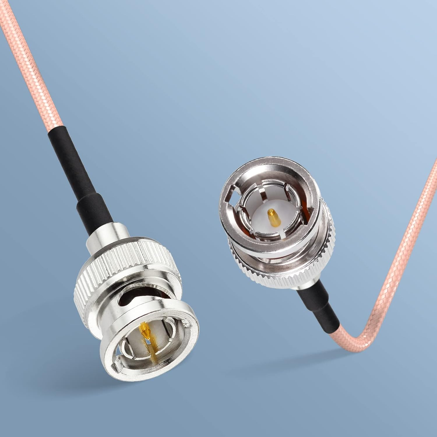 Bingfu SDI Cable 3G HD SDI Vedio BNC to BNC Cable RG179 75 Ohm Coaxial Cable 60Cm 2 Feet for 4K 1080P 3G HD Camera Monitor Vedio Recorder SDI to Converter Splitter Hub Security Camera image number 5