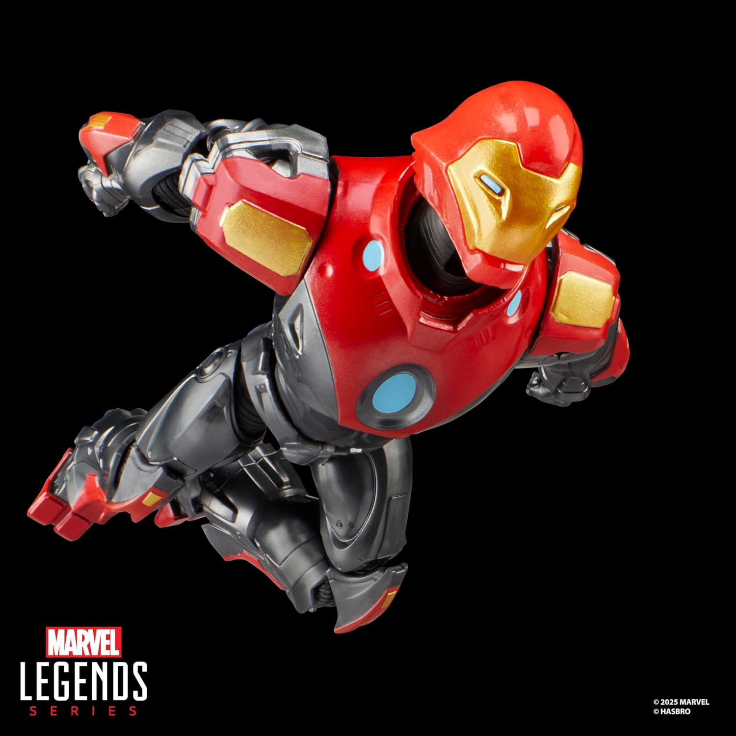 Marvel Legends Series Ultimate Iron Man, Comics-Inspired Collectible 6-Inch Scale Action Figure with Character-Sized Comic Accessory