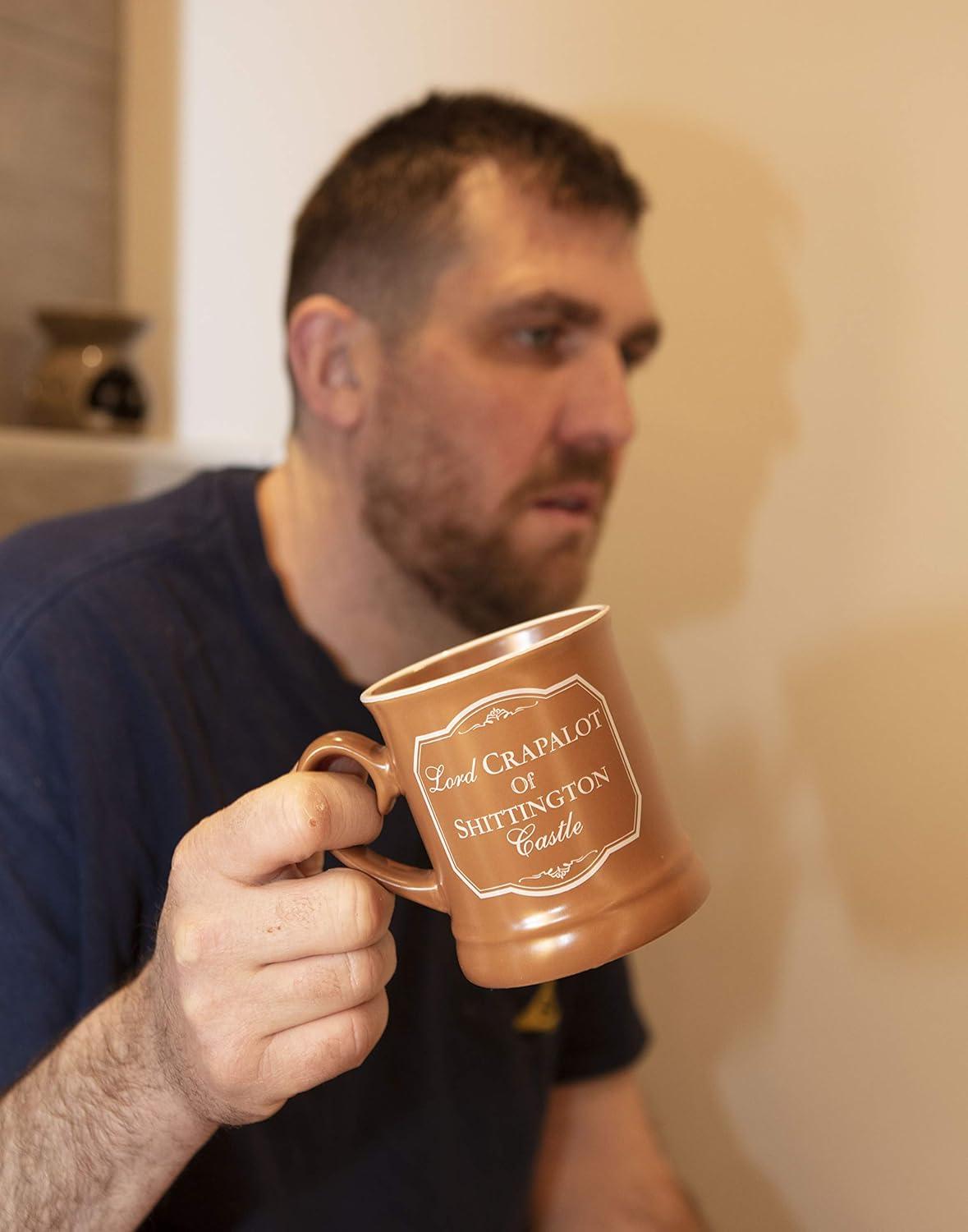 Boxer Gifts Lord Crap a Lot of Shittington Castle Victoriana Mug, 295 Ml Capacity, Humorous Ceramic Mug in Gift Box, Matte Finish image number 4