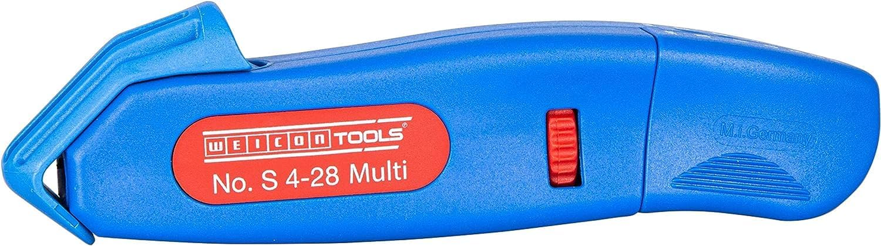 WEICON S4-28 Multi-Cable Knife, Blue/Red, One Size, 50057328 image number 4