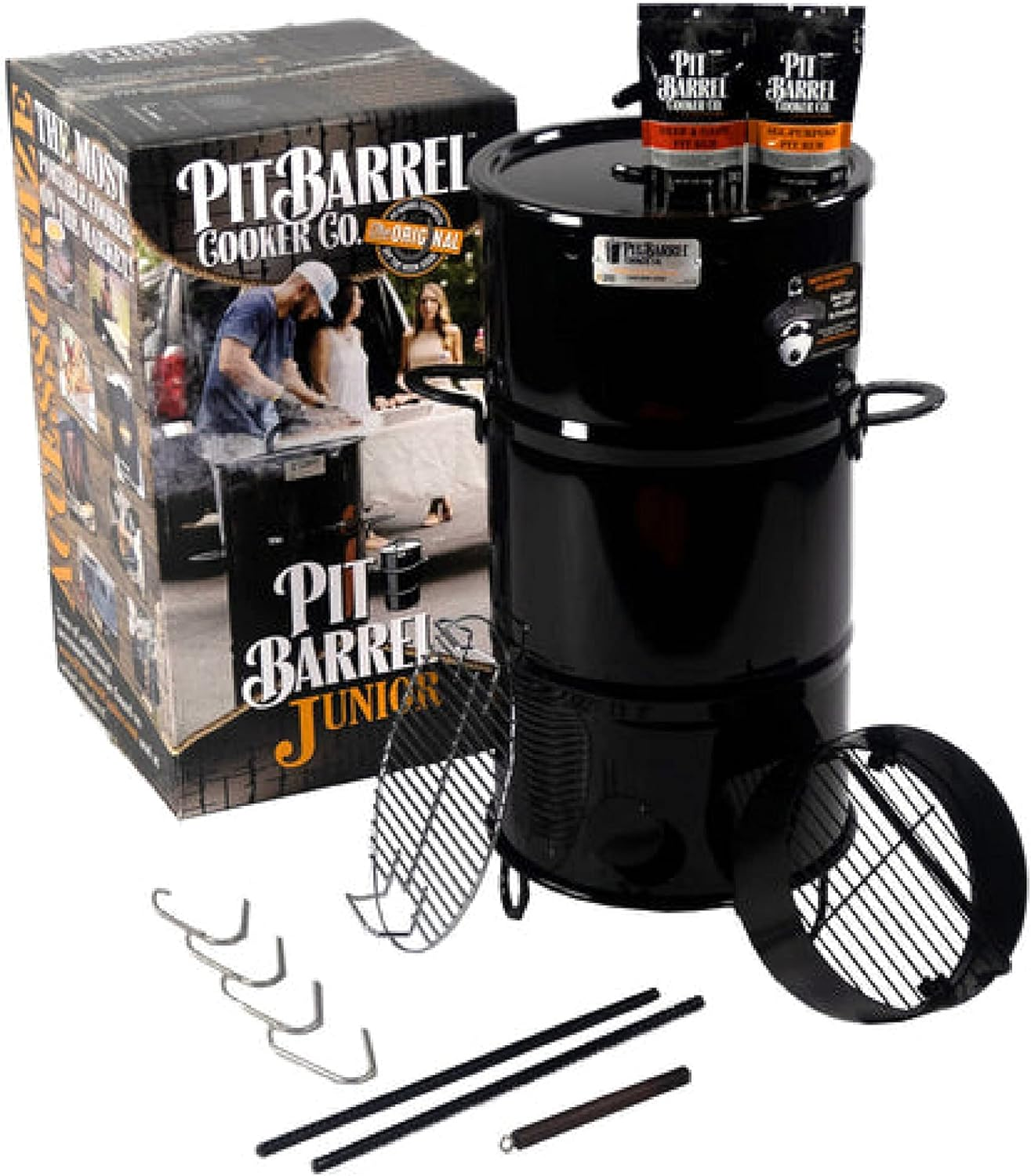 Pit Barrel Cooker Junior Smoker, 14-Inch image number 3